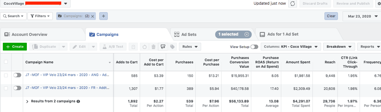 facebook gestionnaire publicitaire